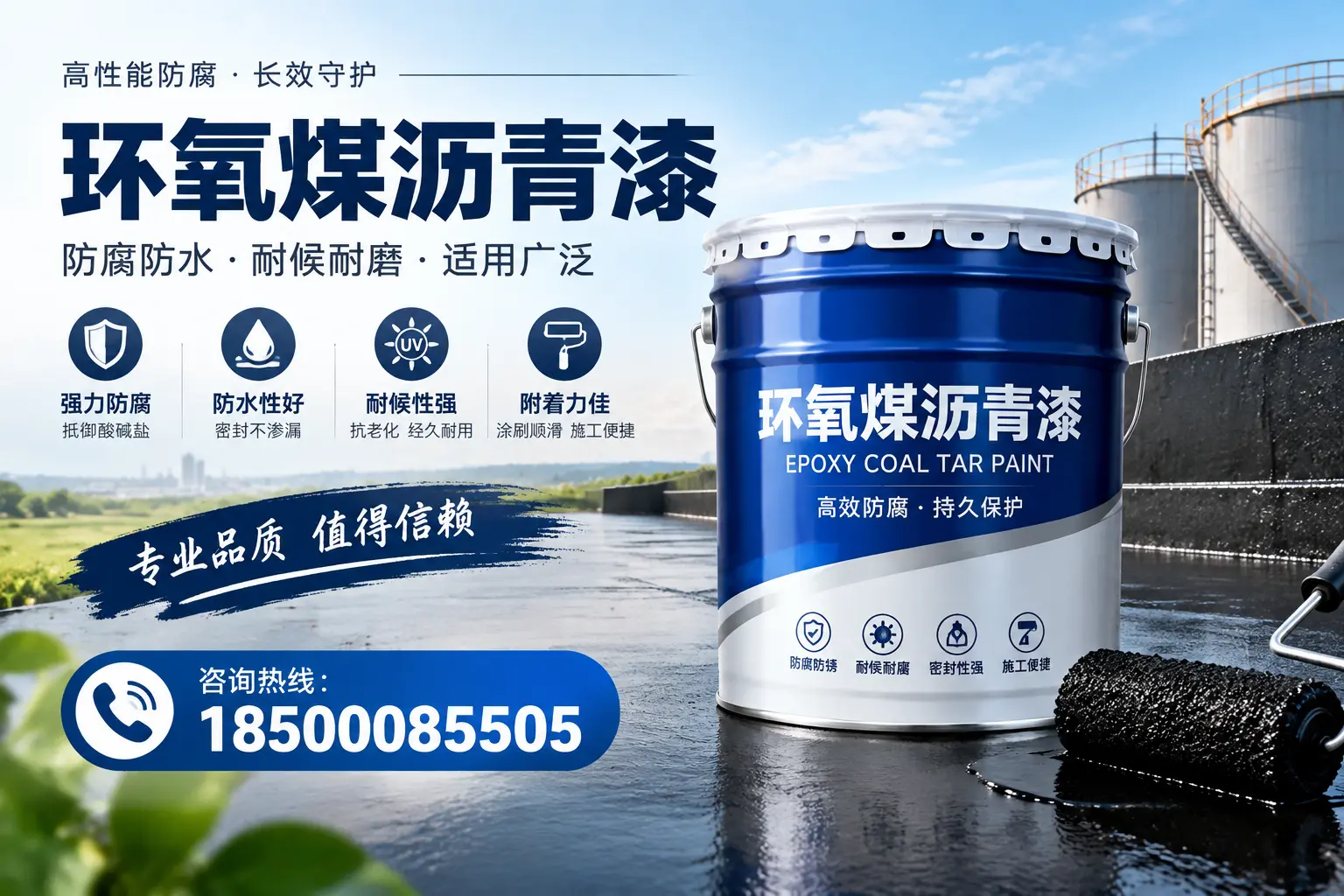环氧煤沥青漆与油漆的区别,桃山消费者最关心的问题